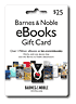  Barnes &amp; Noble - $25 eBook Gift Card