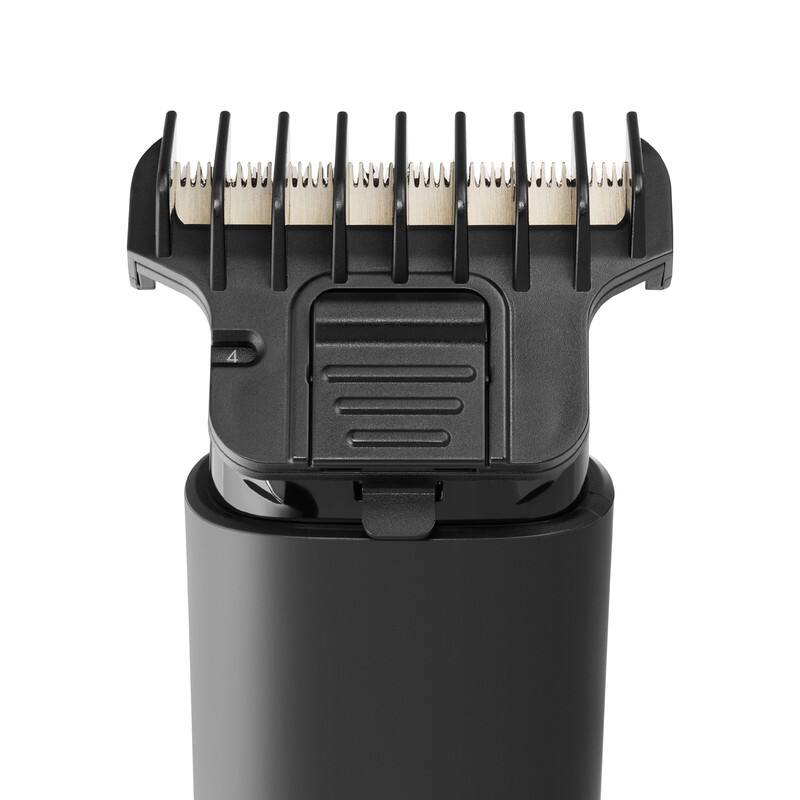 Back. StyleCraft - Homie Cordless Nano Men's Hair Trimmer with Rotary Motor, Compact Size for Travel, Lightweight, USB-C Rechargeable - Black.