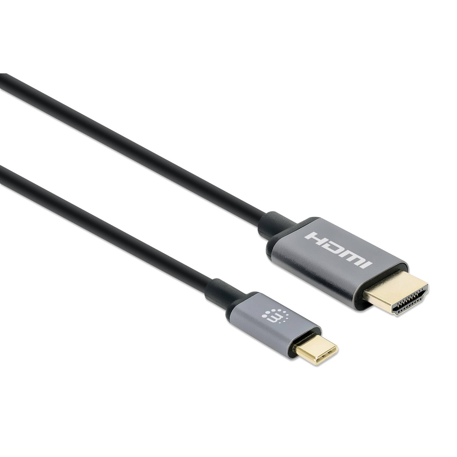 Alt View 2. Manhattan - USB-C to HDMI Adapter Cable 6 ft.