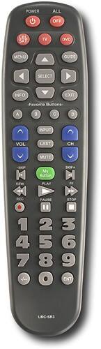 Best Buy: URC Universal Remote Control SR3