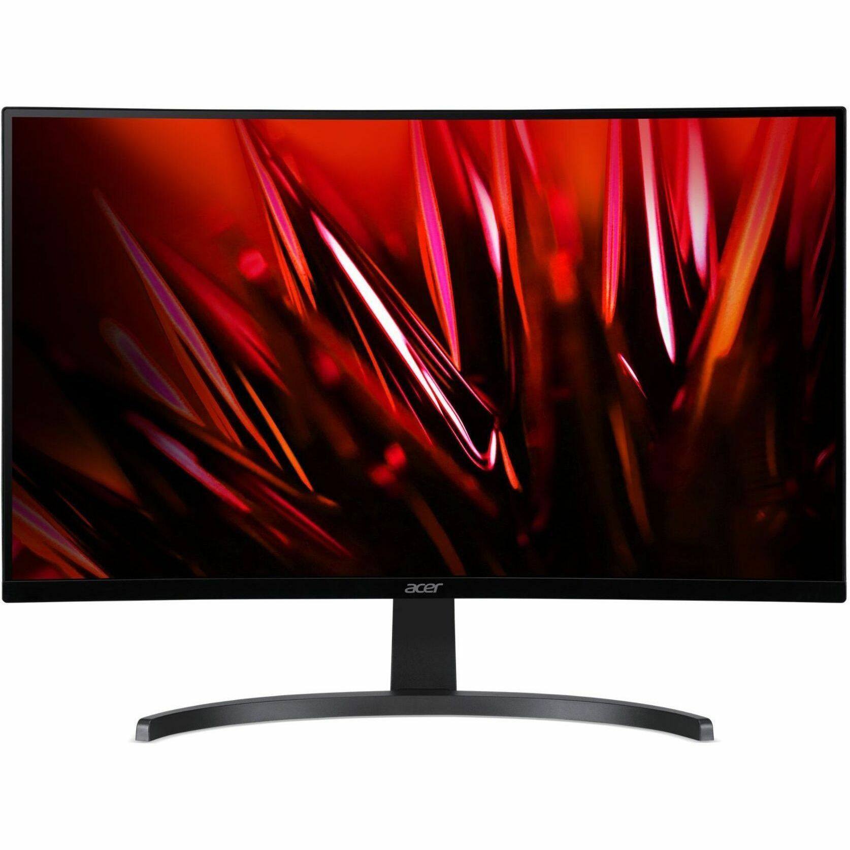 Alt View 1. Acer - Acer Nitro 27" WQHD VA 100Hz 1ms Gaming Monitor - 2560 x 1440 WQHD Display @ 100 Hz - Vertical Alignment (VA) - 250 Nit - Black.