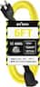 BN-LINK - 6 ft Outdoor Extension Cord, 12/3 SJTW, Heavy Duty, 3-Prong, Weather-Resistant, 15A, 1875W, ETL - Yellow
