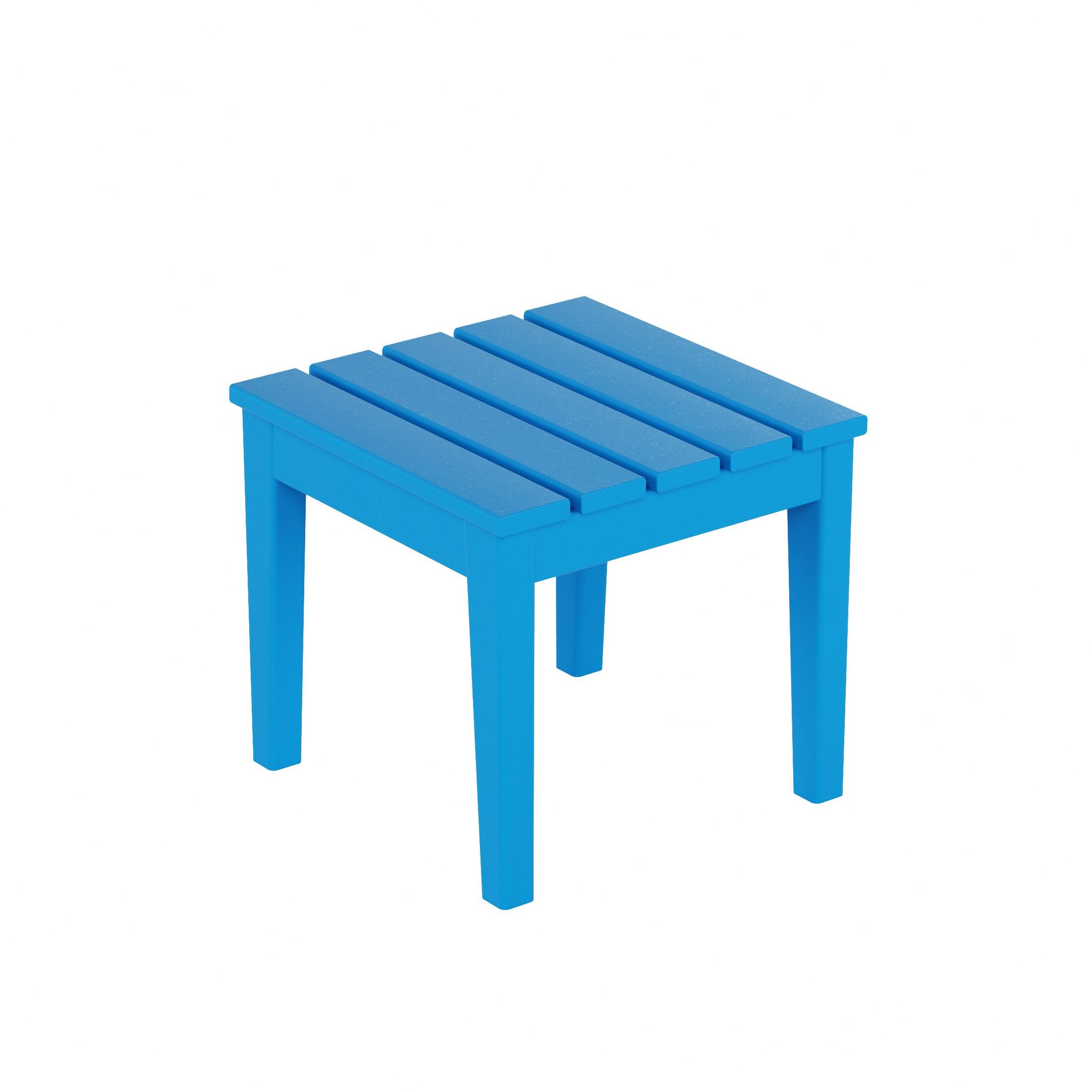 Alt View 3. WestinTrends - WestinTrends Malibu 5-Piece HDPE Outdoor Patio Furniture Couch and Rocking Chair Set - Pacific Blue.