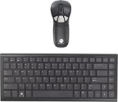Front Zoom. Gyration - Wireless USB Gyroscopic Air Mouse GO Plus and Keyboard - Black.