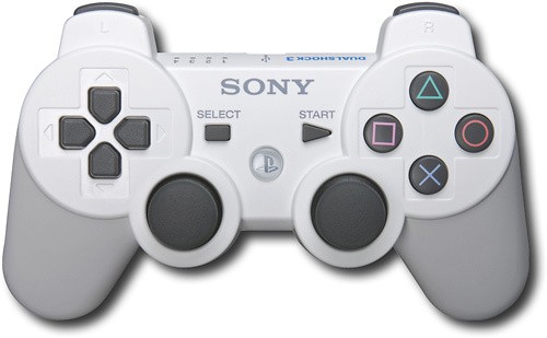 Best Sony DualShock 3 Wireless Controller for PlayStation 3 White 98066