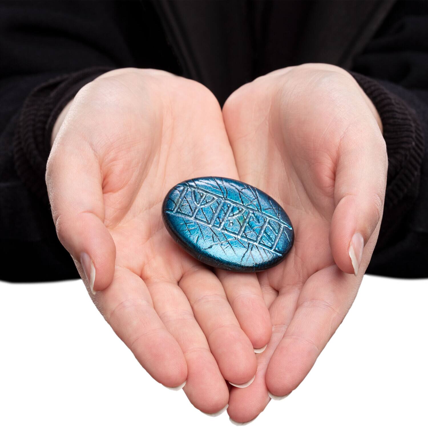 Alt View 2. Weta Workshop - WETA Workshop Prop Replica - The Hobbit Trilogy - Kili's Rune Stone   - Collectibles - Multicolor.