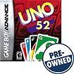 Front Detail. UNO 52 — PRE-OWNED - Game Boy Advance.