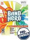 Front Detail. Band Hero — PRE-OWNED - Nintendo Wii.