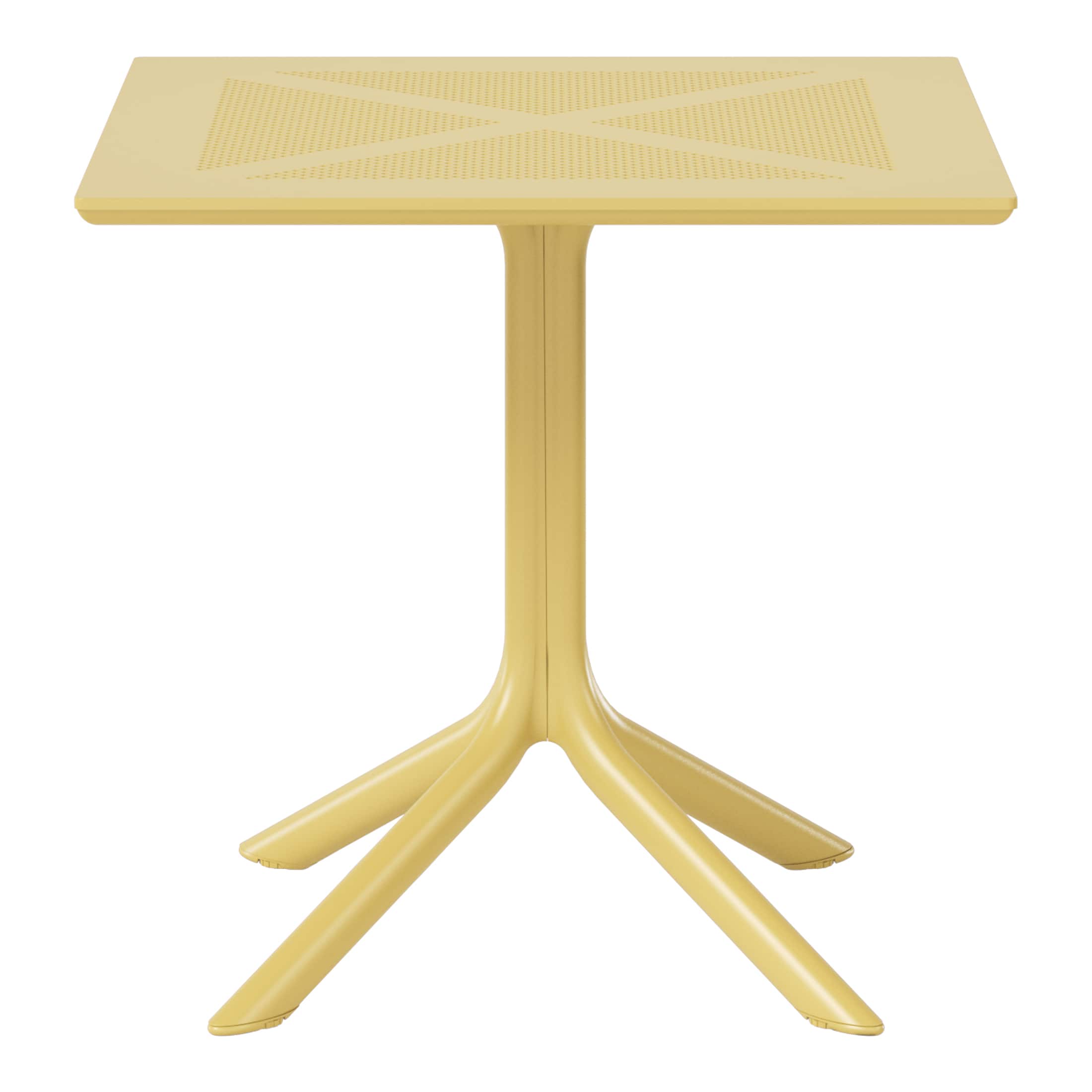 "WestinTrends - Playa 31.5"" Square Plastic Outdoor Patio Dining Table for 4 - Yellow" price history on PriceWatchPro