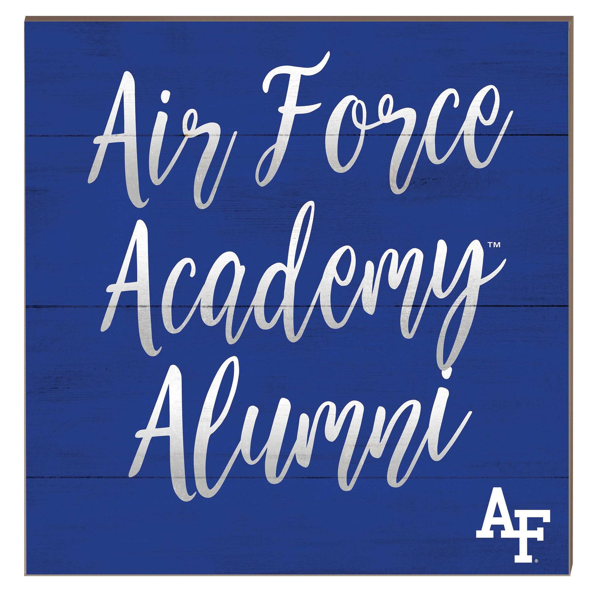 Air Force Falcons 10" x 10" Alumni Plaque