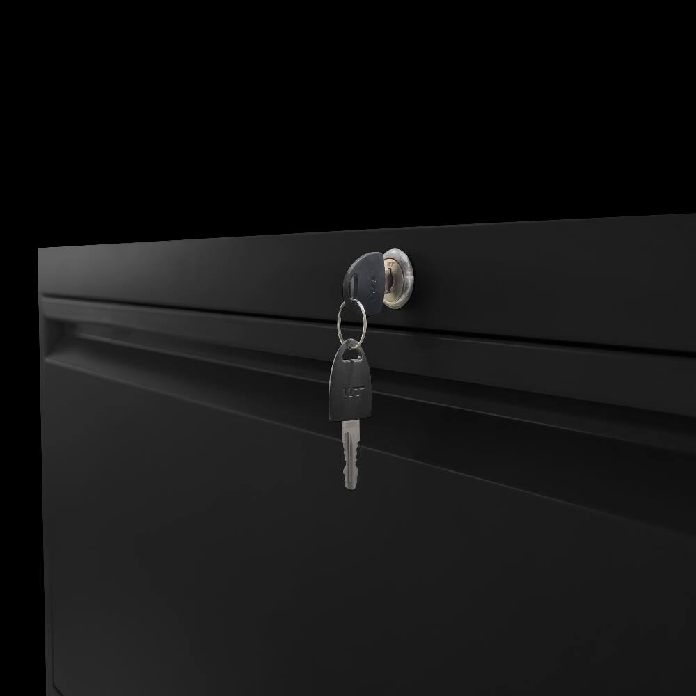 Alt View 10. Loheer - Loheer 2 Drawer Lateral File Cabinet Metal Filing Cabinet with Lock for Home Office Letter Legal Wide Storage.