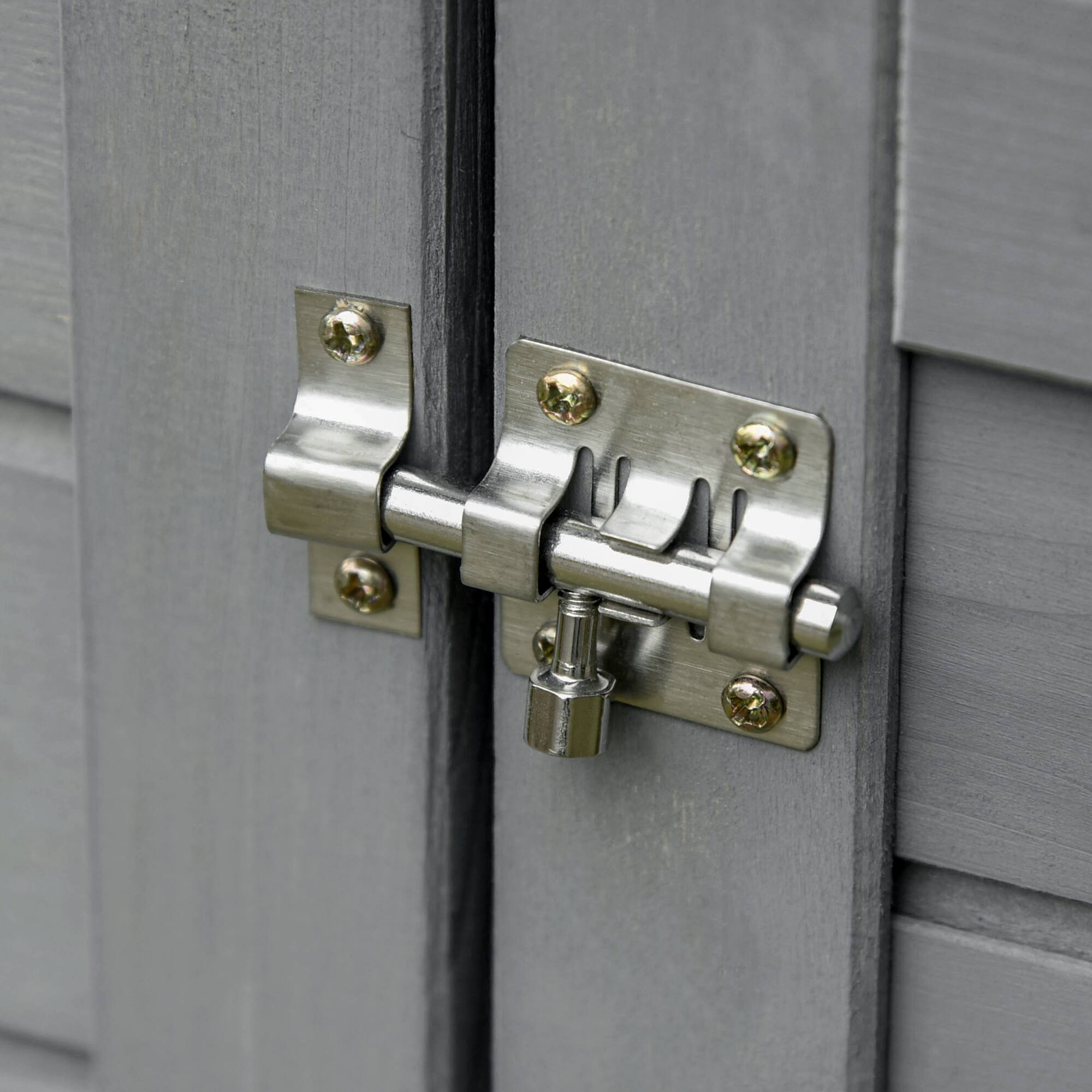 Alt View 5. Pawhut - 96.5" Chicken Coop, Wooden Poultry Cage Pen Portable with Wheels, Nesting Box, Chicken Cage Backyard Outdoor.