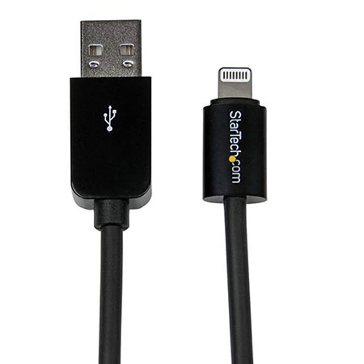 StarTech.com - StarTech 3m (9.84') Long Apple 8-pin Lightning Connector to USB Cable for iPhone/iPod/iPad, Black