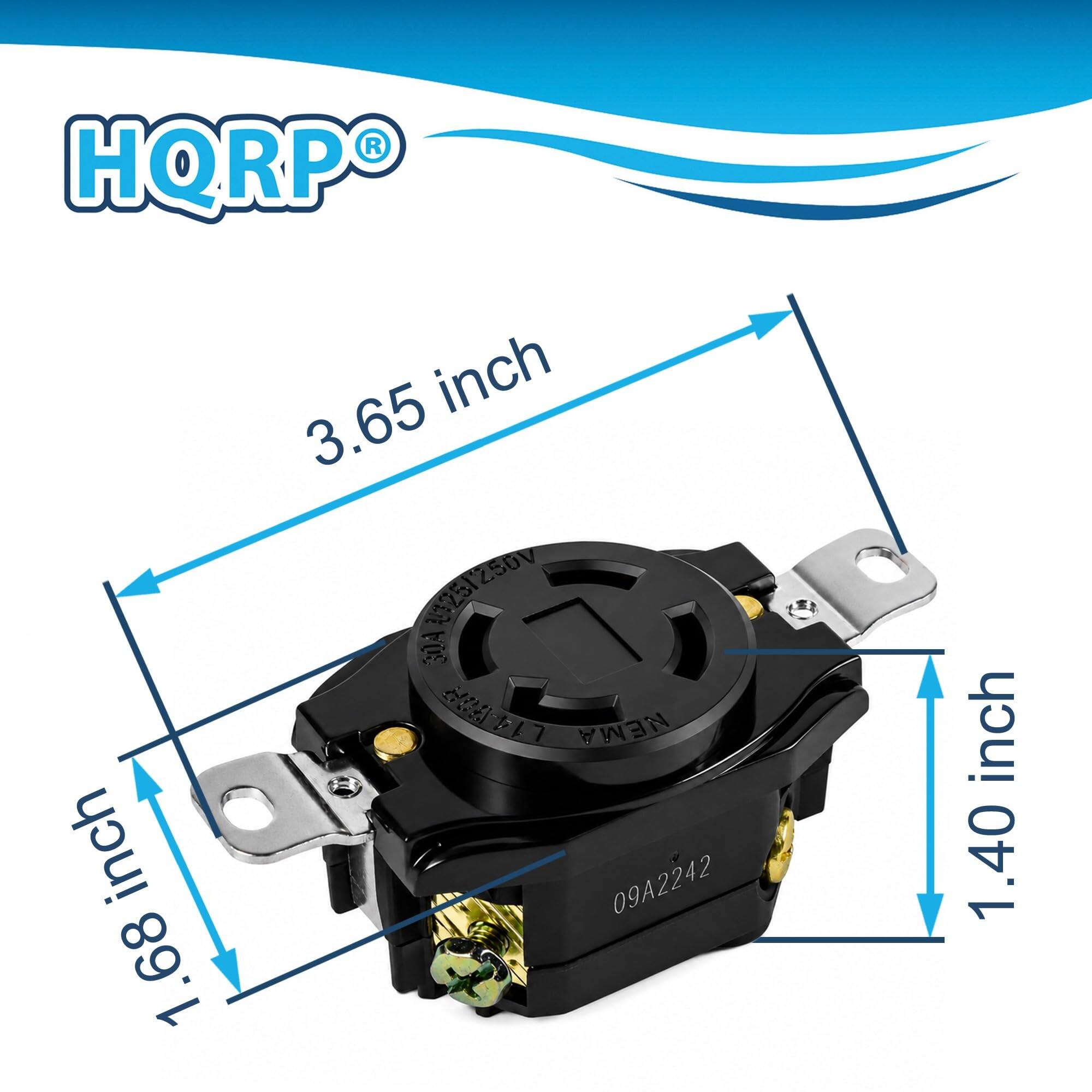 HQRP®

3.65 inch

1.68 inch

1.40 inch

125/250V

NEMA 09A2242