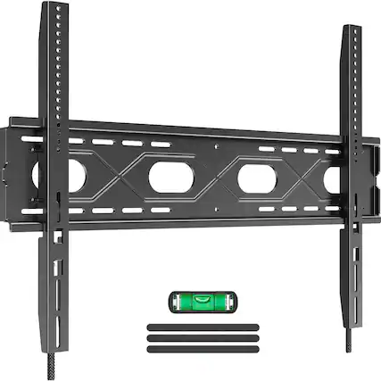 Front. Comfort Essence - Fixed Tv Wall Mount For Tvs Up To Low Profile Heavy Duty Space Saving Fits Studs One piece Bracket Max Vesa - Fixed Mount,for 50"-120" TV.