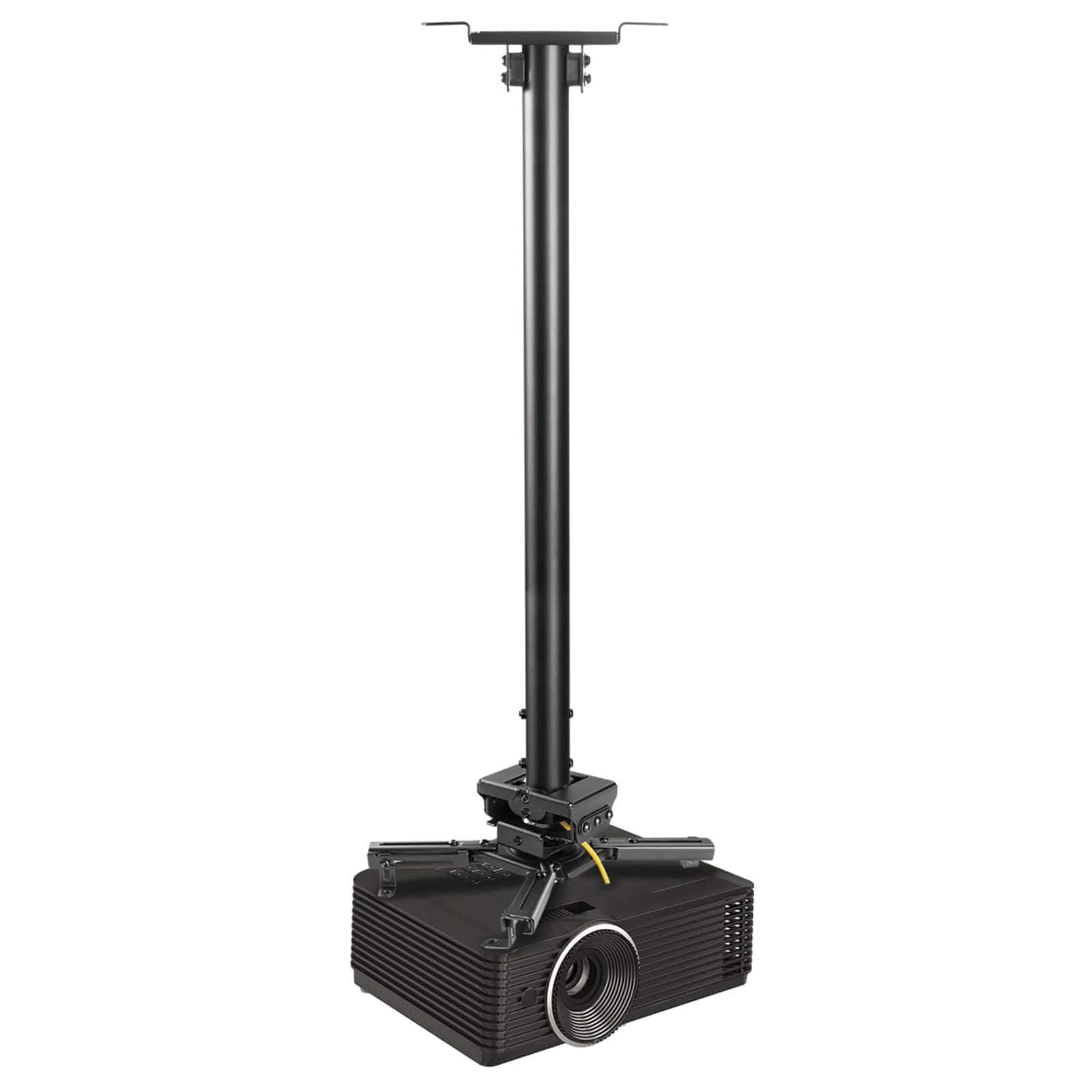 Angle. Mount-It! - Heavy Duty Projector Ceiling Mount with Full Motion & Height Adjustment for Large Projectors, Black - Black.