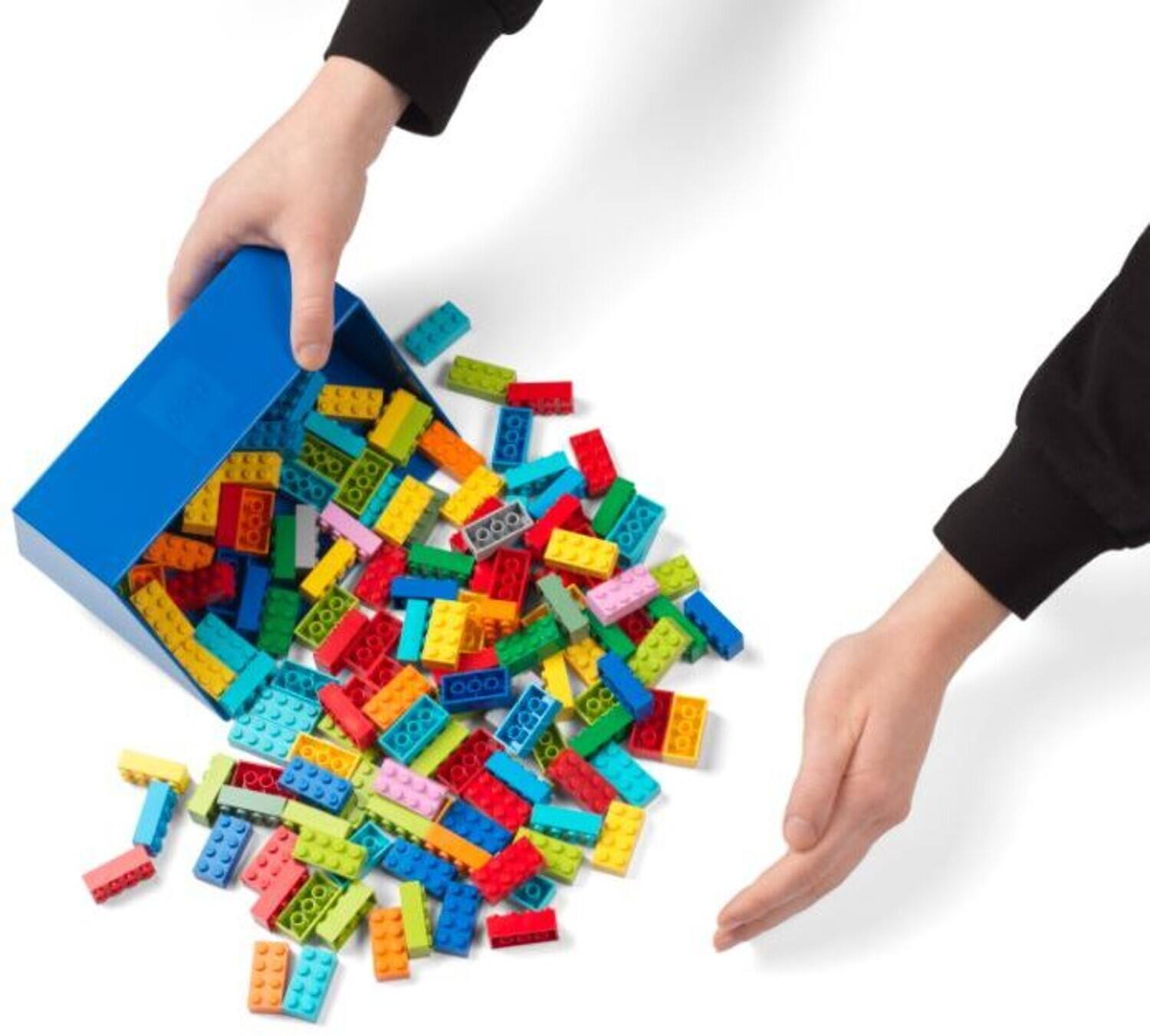 Alt View 4. Room Copenhagen - Room Copenhagen - Storage  Brick Scooper Set, 2 Pieces, Blue   - Collectibles - Multicolor.