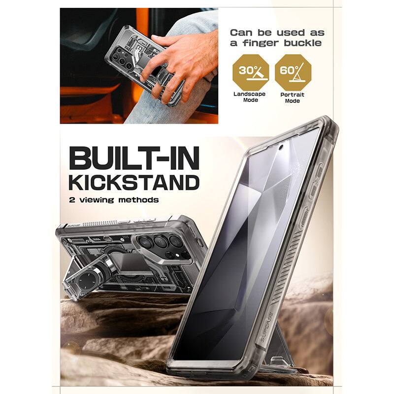 Can be used as a finger buckle

30° Landscape Mode

60° Portrait Mode

BUILT-IN KICKSTAND

2 viewing methods