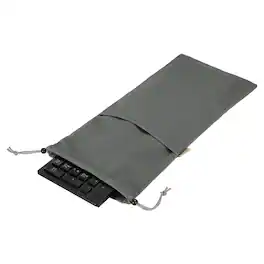 Unique Bargains - 1pc Keyboard Sleeve Cover for 108 Keys, 16.9"x7.1" Portable Dustproof Waterproof Case for Wireless Mechanical Keyboard - Gray