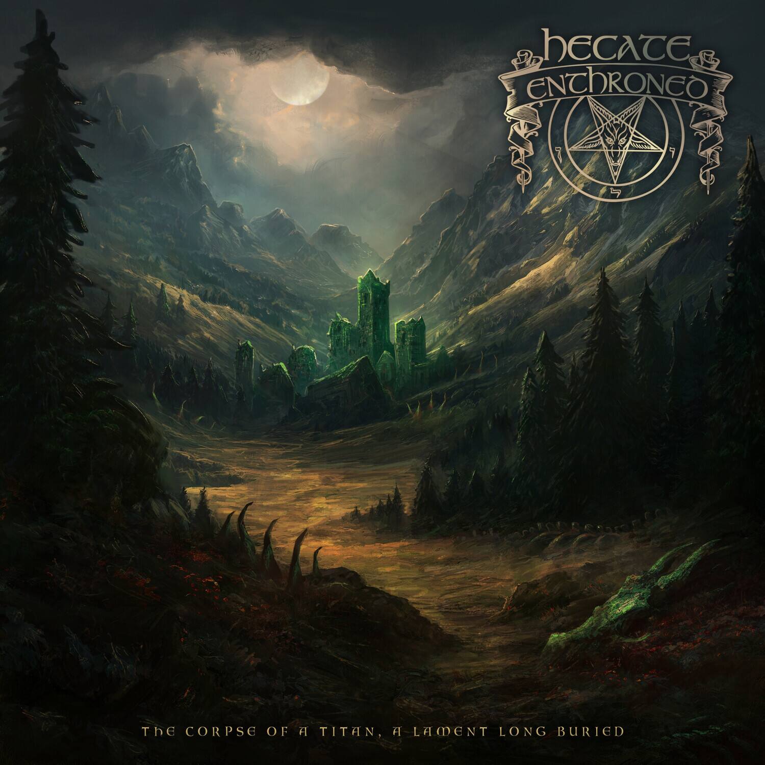 Hecate Enthroned - The Corpse Of A Titan, A Lament Long Buried - VINYL LP