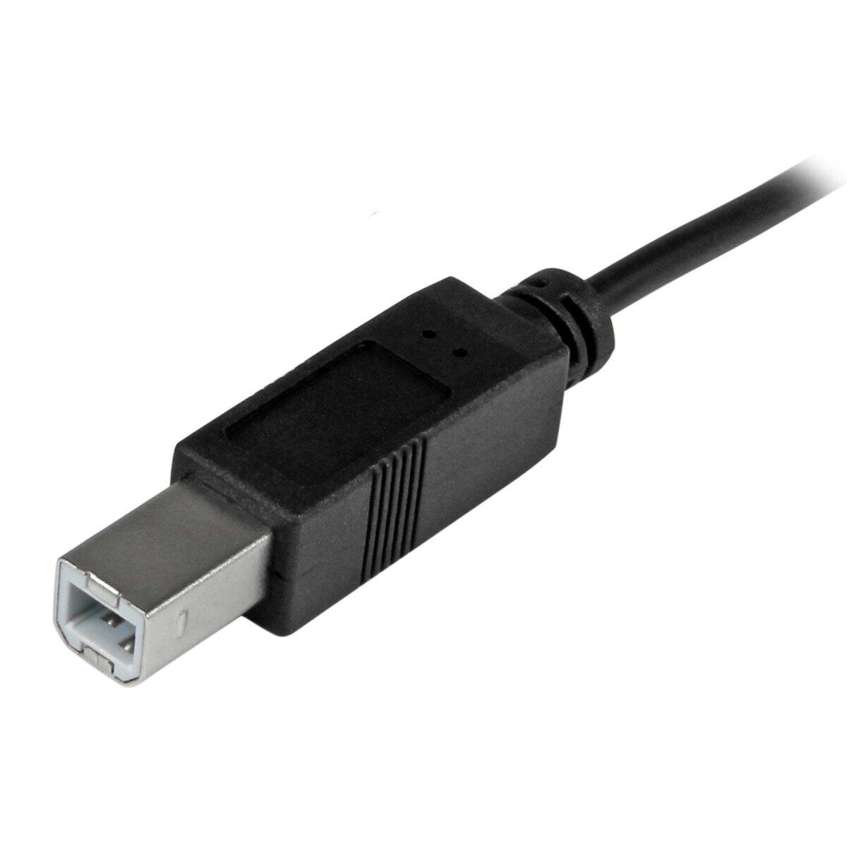 Alt View 2. StarTech.com - StarTech 1m / 3.28' 24 Pin USB 2.0 C to 4 Pin USB B Male Cable.
