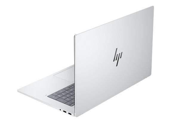 Alt View 1. HP - HP OmniBook X Laptop Computer 17.3" FHD Touch Screen Intel Core Ultra 7 16 GB - Glacier silver aluminum.