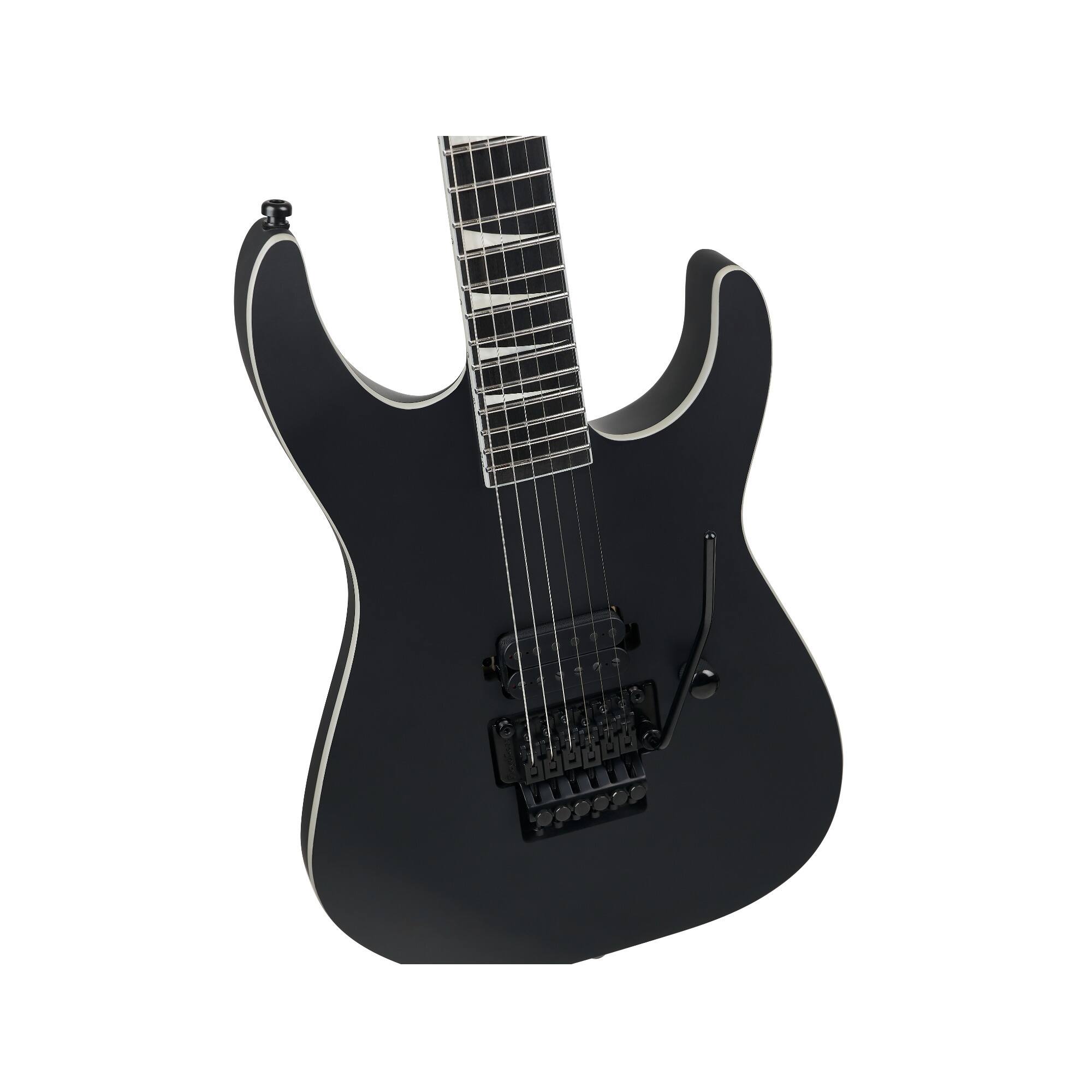 Back. Jackson - Jackson Pro Plus Pure Metal Limited Edition Soloist SL1A Guitar (Satin Black).