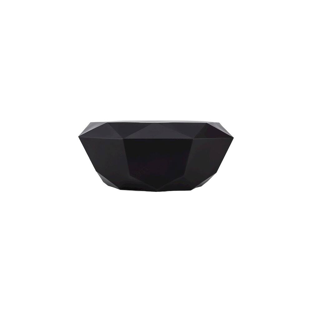 Alt View 2. Meridian Furniture - Gemma Matte Black Coffee Table - Black.