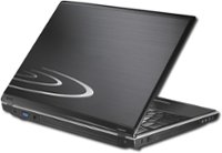 Front Standard. Rain Computers - LiveBook Studio Quad-Core Mobile Audio + Video Workstation - Black Aluminum/Silver.