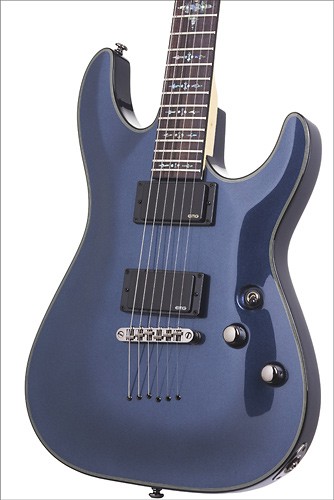 Best Buy: Schecter Damien Solo Elite 6-String Electric Guitar Dark