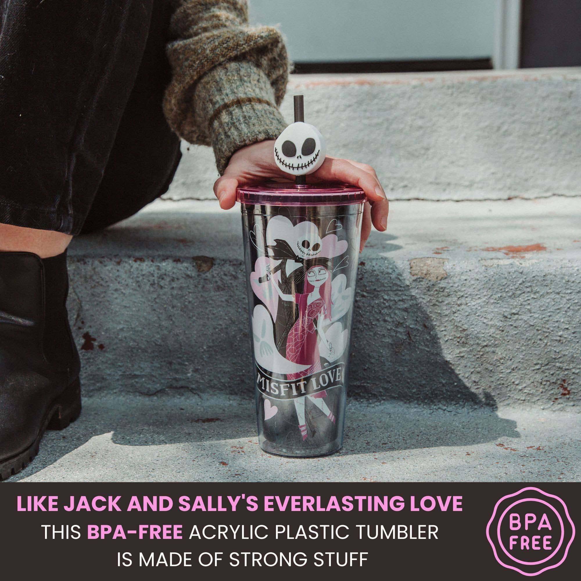 LIKE JACK AND SALLY'S EVERLASTING LOVE  
THIS BPA-FREE ACRYLIC PLASTIC TUMBLER IS MADE OF STRONG STUFF