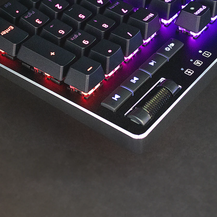 iBUYPOWER MEK 4 Full size Wired RGB Mechanical Tactile Brown Switch ...