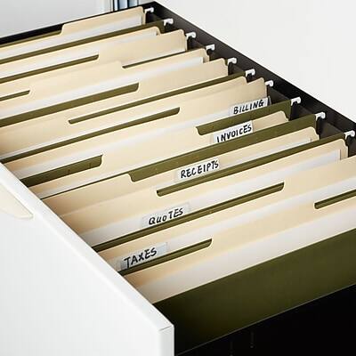 Easy Box File Staples Heavy Duty Box Bottom Hanging File Folder, 2