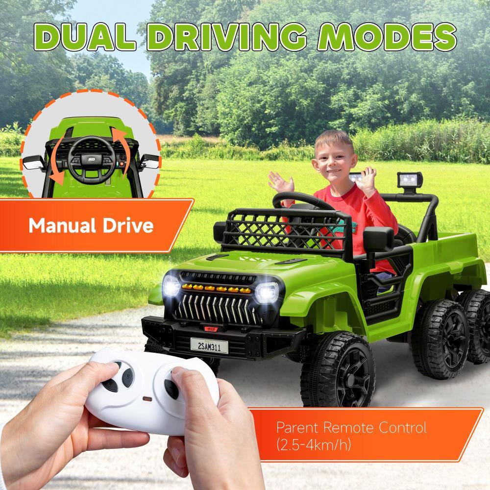 DUAL DRIVING MODES

Manual Drive

Parent Remote Control (2.5-4km/h)