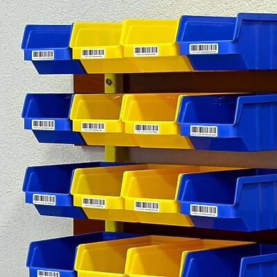 Alt View 2. Avery - Surface Safe Laser/Inkjet ID Labels, 7/8" x 2-5/8", Water Resistant, 825 Labels/Pack - White.