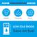 POWER YOUR EVERYDAY DEVICES
Jobsite
Campsites
Home
LOW IDLE MODE
Save on fuel