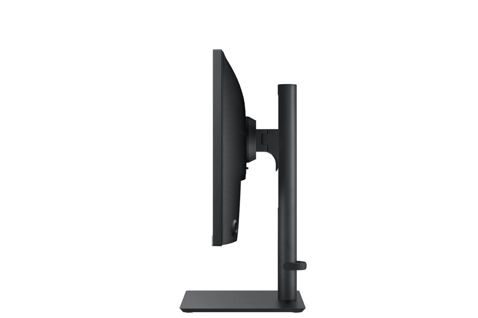 Back. Samsung - Samsung 24" S43UF IPS FHD Borderless Flat Monitor (DisplayPort, HDMI, USB-C) - Black.