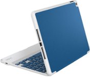 Front Zoom. ZAGG - ZAGGfolio Bluetooth Keyboard Case for Apple® iPad® Air 2 - Blue.