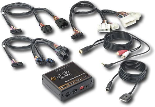 Front Standard. iSimple - SoundByte Apple® iPod® Connection Kit for Select Vehicles (Basic Install Included).