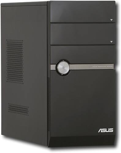 Angle Standard. Asus - Refurbished Essentio Desktop with Intel® Pentium® Processor.
