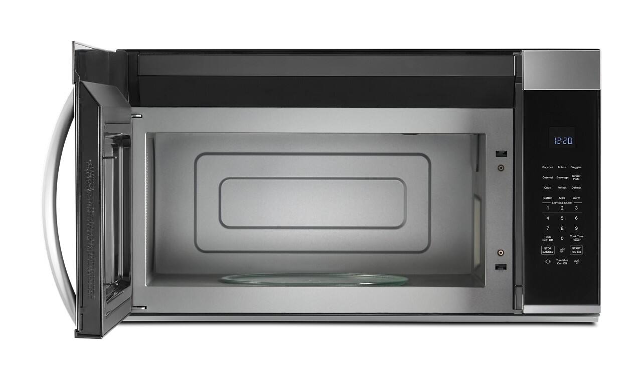 12:20  
Popcorn Potato Veggies  
Gourmet Beverage Dinner  
Cook Reheat Defrost  
Butter Nn Melt  
EXPRESS START  
1 2 3 4 5 6 7 8 D  
Set -d. 0  
Ceeb tune onar  
STOP PAUSE START 1  
Turntable 7  
om