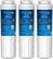 Waterdrop PLUS
WDP-F07
Replacement for: Maytag* filter UKF8001
Operating specifications:
Capacity: 300 gallons (1,137 litres)
Flow rate: 0.5 gpm (1.9 lpm)
Pressure: 20-100 psi (140-689 kPa)
Filter life: 6 months or 300 gallons, whichever comes first
Chlorine reduction
Tested and Certified by NSF International in Model EFFF-60075 against NSF/ANSI Standards 42, 53, and 401 for the reduction of the contaminants specified in the Certified Performance Data Sheet and to NSF/ANSI Standard 372 (0.25% lead).
REPLACEMENT ELEMENT
UNLOCK
DESBLOQUEAR
LOCK
BLOQUEAR
*Maytag is a registered trademark of Whirlpool Corporation.
Simple Spring Filter Co., Ltd.
Waterdrop PLUS
WDP-F07
Replacement for: Maytag* filter UKF8001
Operating specifications:
Capacity: 300 gallons (1,1