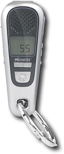 Front Standard. Memorex - Digital Voice Recorder.