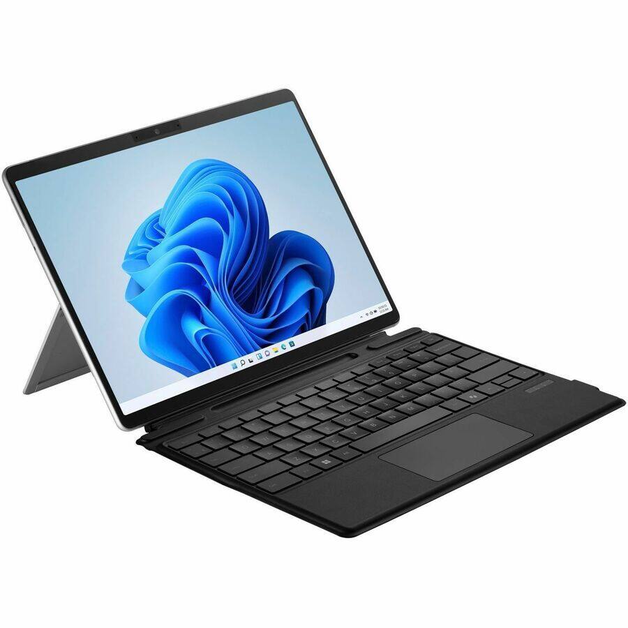 Alt View 8. Adesso - Adesso Bluetooth keyboard for Microsoft Surface Pro X 8/9/10/11 - Aluminum Body - 0.3" Height x 8.9" Width x 11.4" Depth - Aluminum.