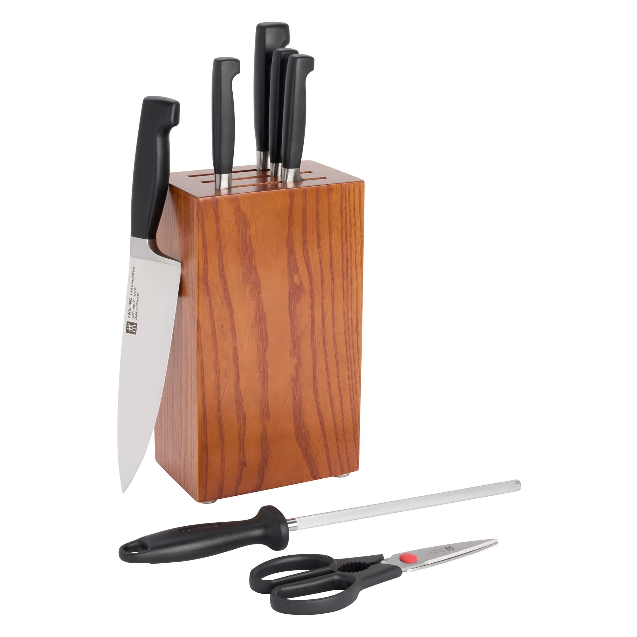 ZWILLING - Four Star 7-pc Knife Block set - Ash