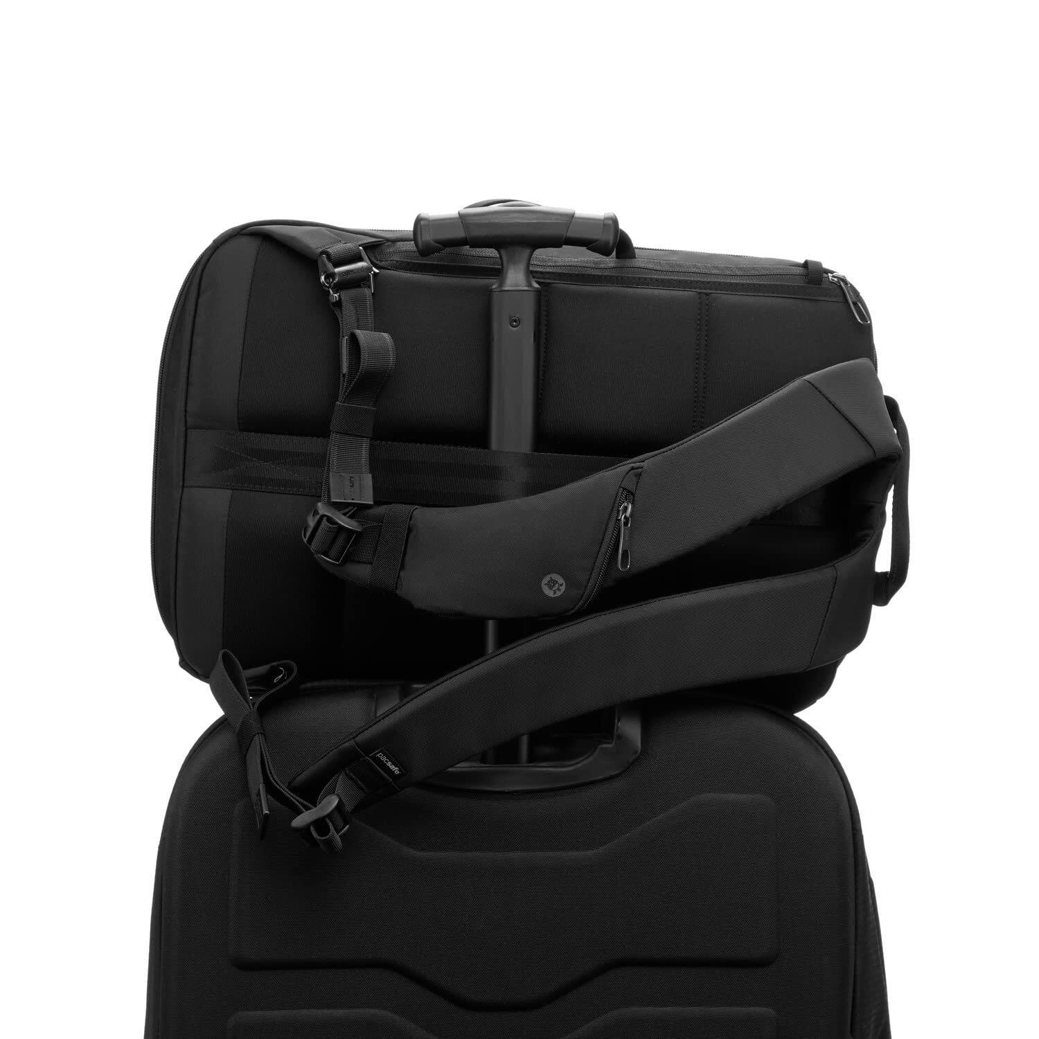 Alt View 1. Pacsafe - Metrosafe X Anti Theft 16" Commuter Backpack - Black.