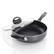 Alt View 1. Oster - Oster Clairborne 10.25 Inch Aluminum Sauté Pan with Lid in Charcoal Grey - Charcoal.