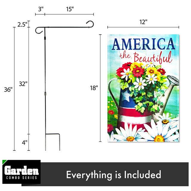 3" 15" 2.5" 12"  
AMERICA the Beautiful  
36" 32" 18" 4"  
Garden COMBO SERIES  
Everything is Included