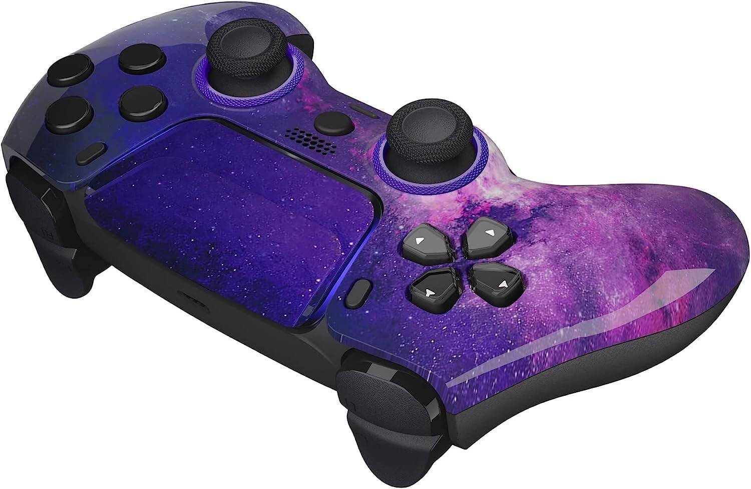 Back. Custom Controllerzz - Custom Wireless Controller for PS5 - Galaxy.