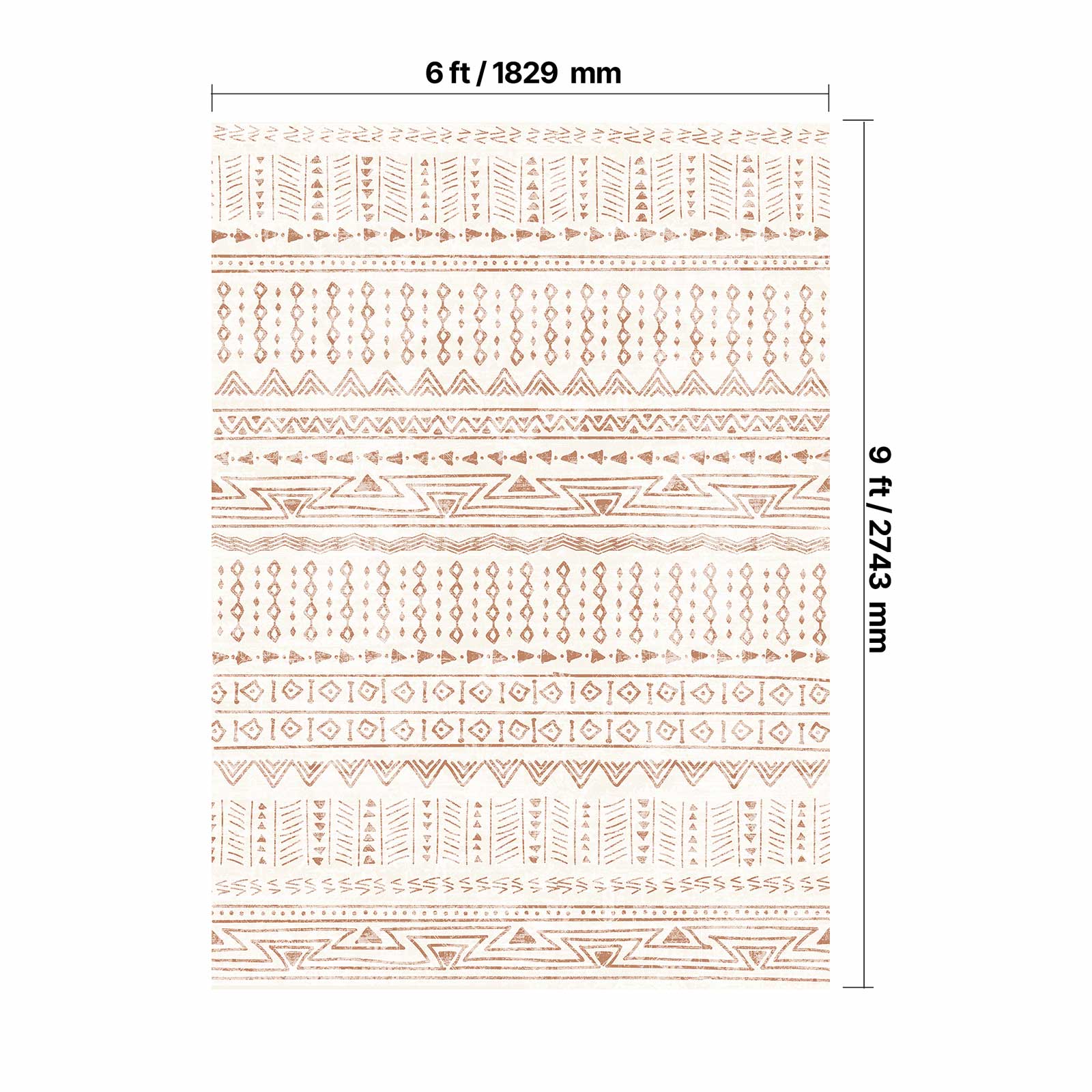 6 ft/ 1829 mm
9 ft/ 2743 mm